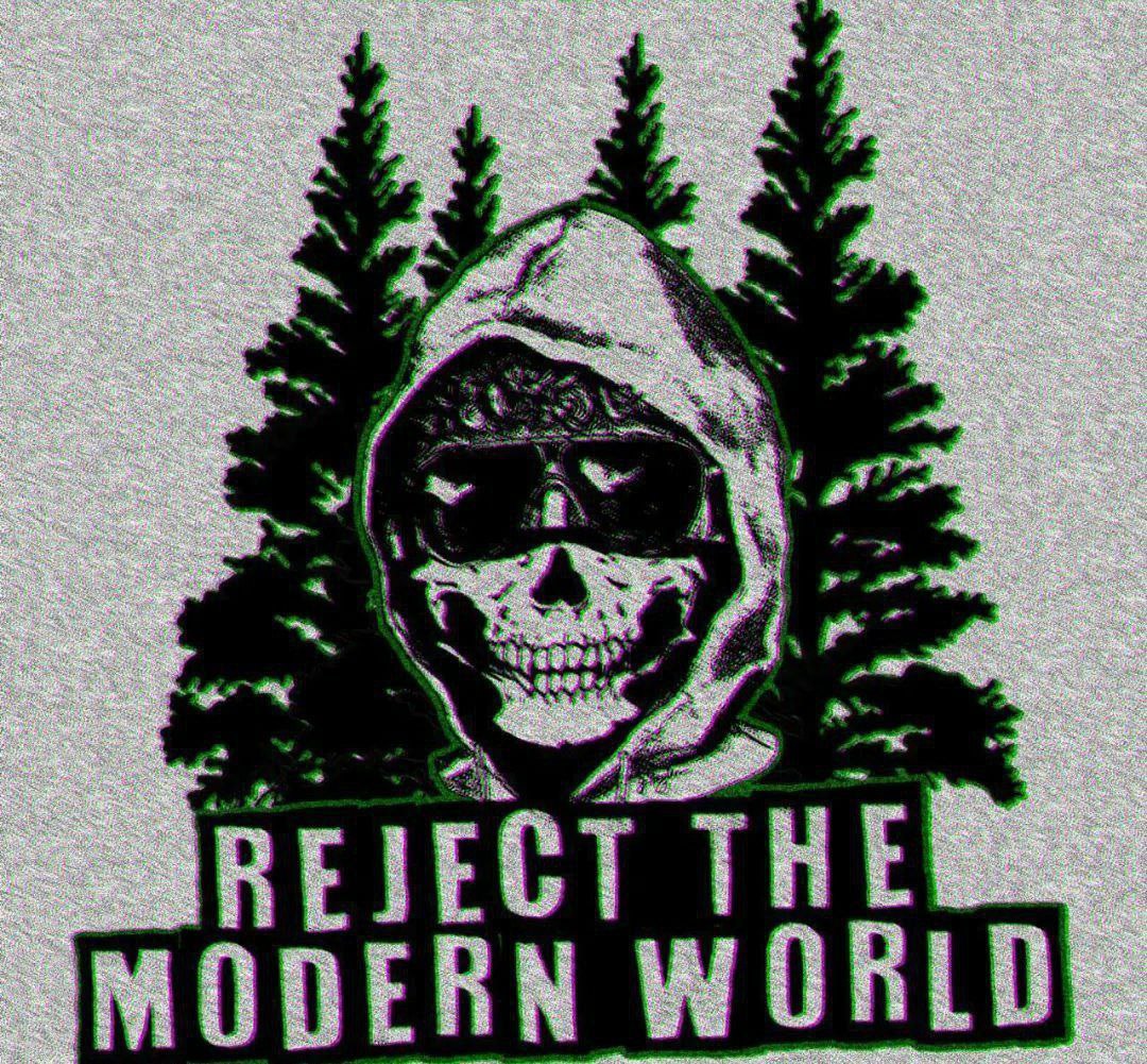 Tapisserie « REJECT the moderne World »